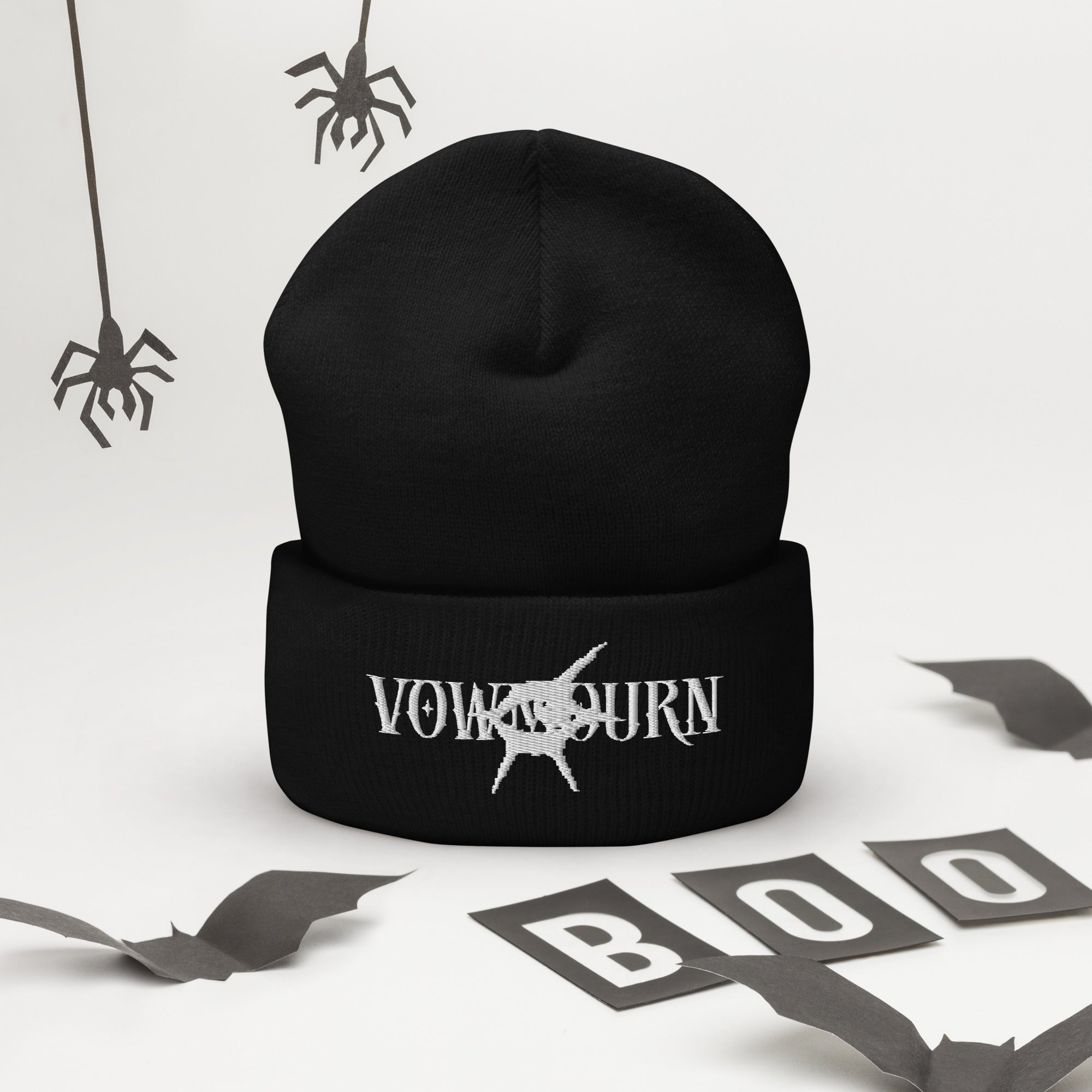 Vowmourn Beanie by Vowmourn, front view