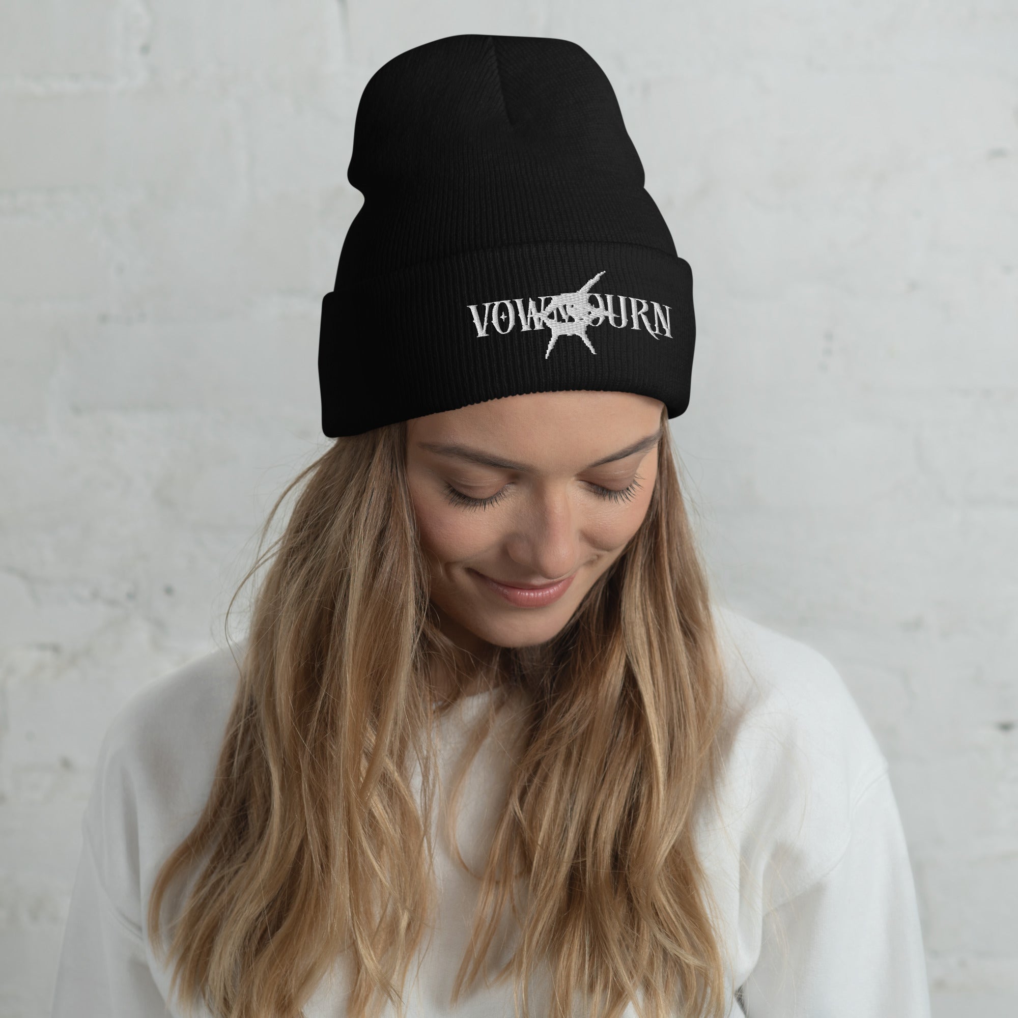 Vowmourn Beanie by Vowmourn, front view