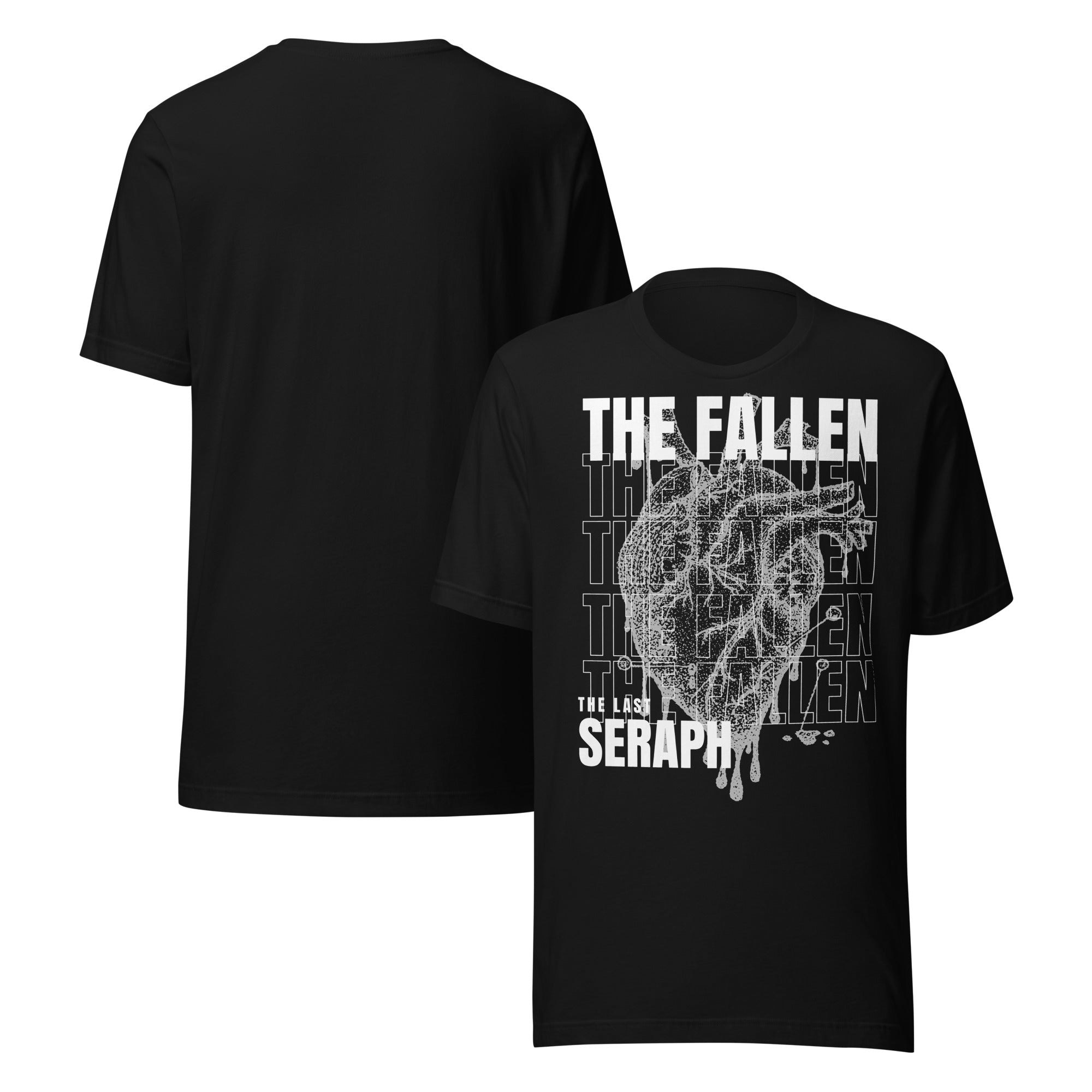The Fallen Seraph by Vowmourn, front and back view